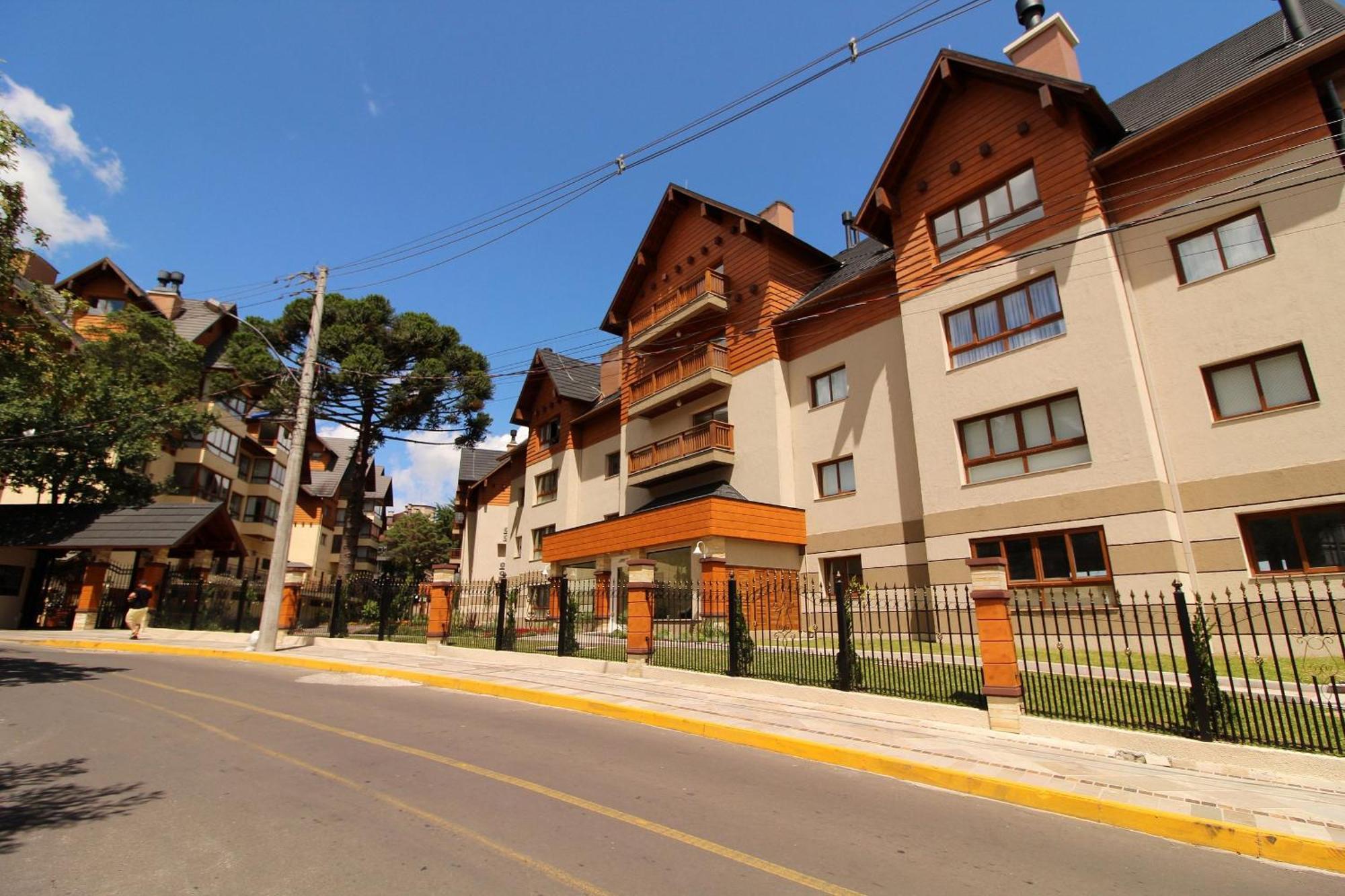 Apartamento Residencial Via Florida Gramado Exterior foto