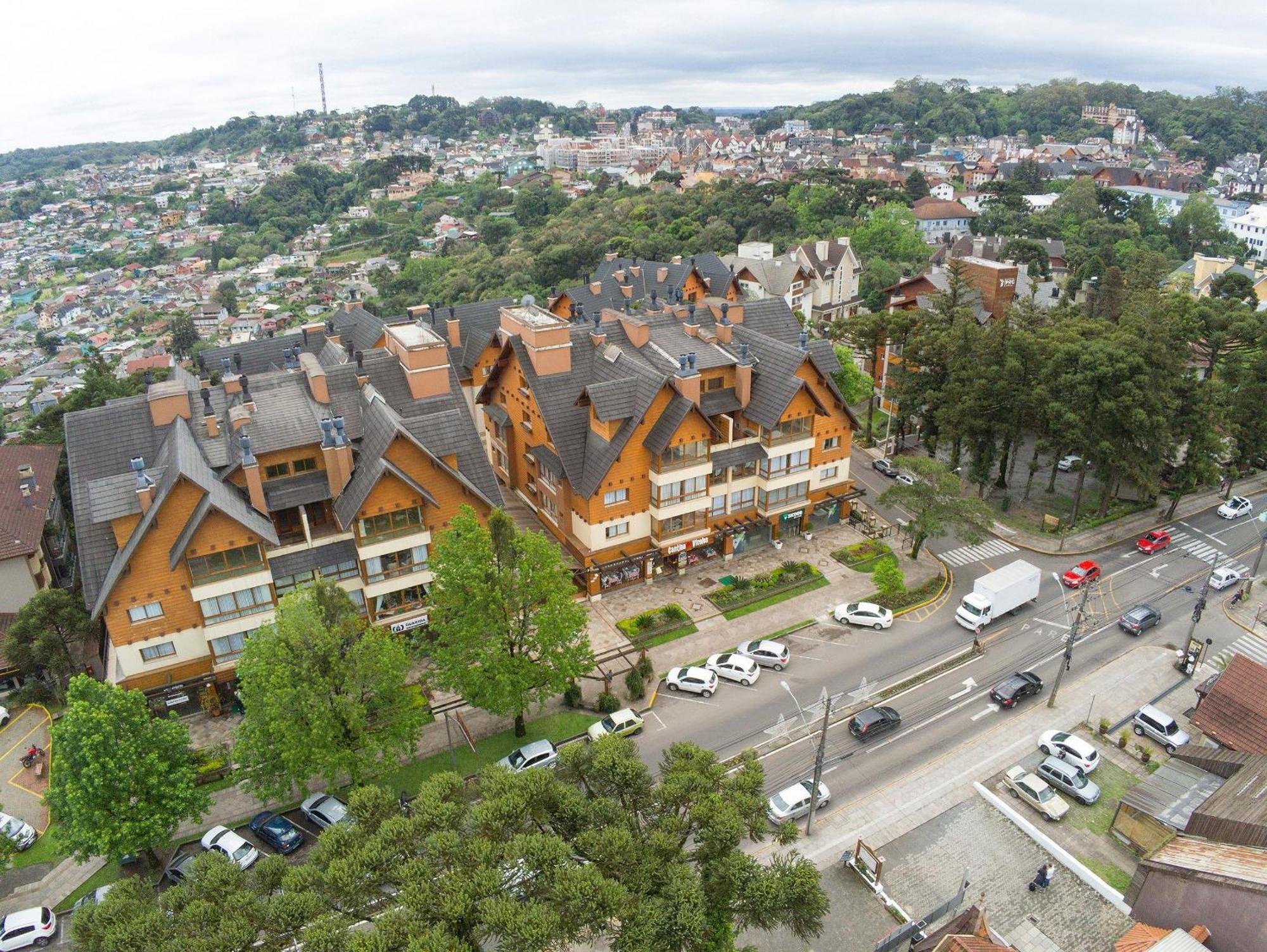 Apartamento Residencial Via Florida Gramado Exterior foto