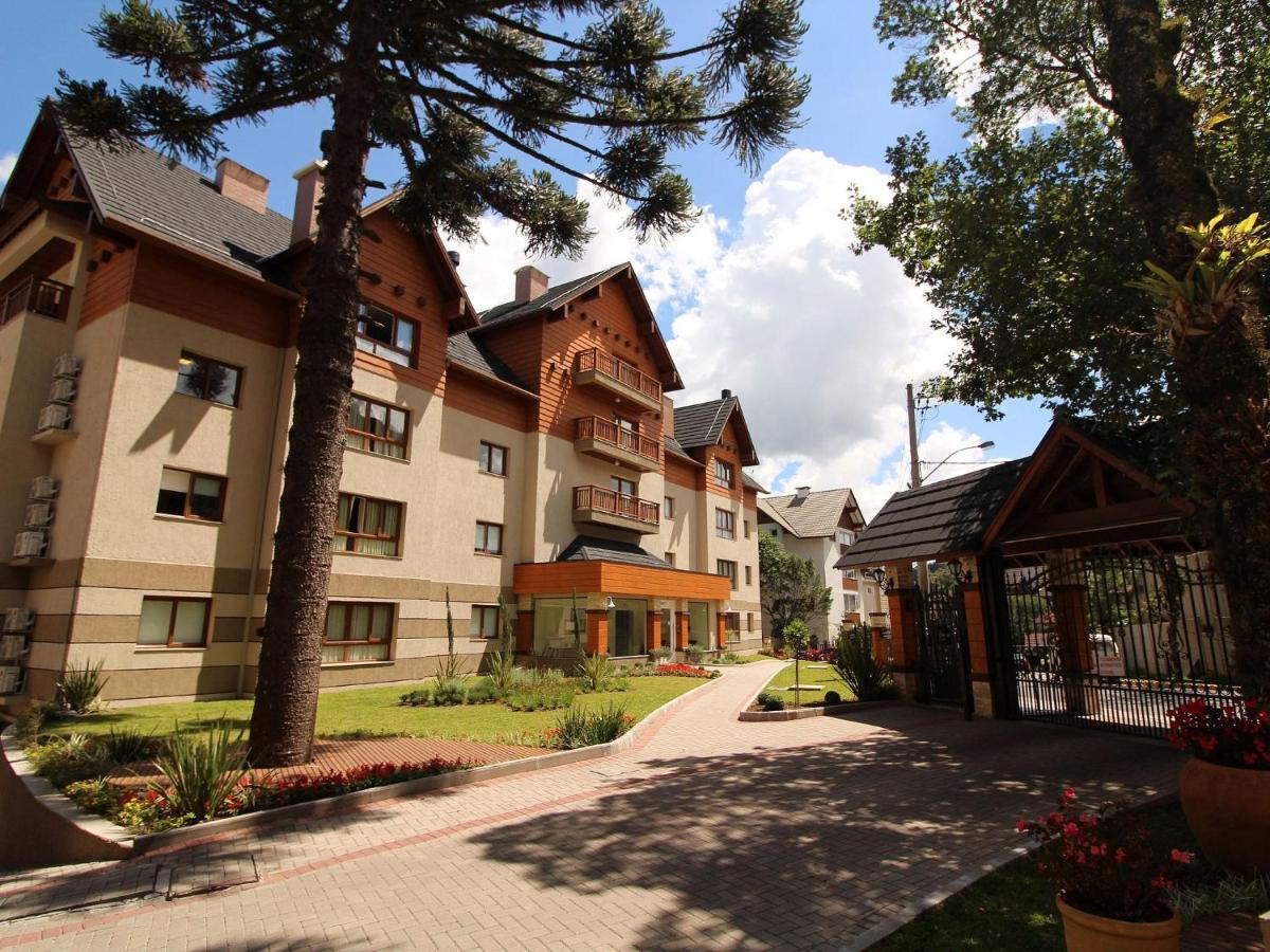 Apartamento Residencial Via Florida Gramado Exterior foto